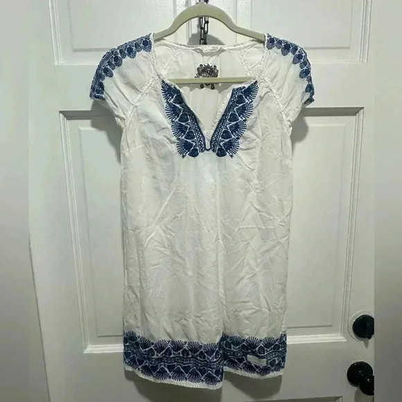 ODD MOLLY white embroidered top lightweight Size 1 - Picture 2 of 8